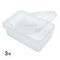 벤프 Case 포카 플립 보관함, 3개, 투명