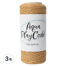 Yarna Aqua Play 防水線 夏季線 50g, 3個, 2 沙色
