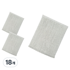 World Clean 銀絲菜瓜布, 18個, 1入
