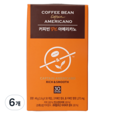 The Coffee Bean 美國隊長美式即溶咖啡, 1.6g, 30入, 6個