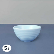 HAPPY JUNG 韓國清酒杯 40ml, 5個, 霧面天空藍