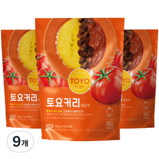 토요커리 매운맛, 180g, 9개