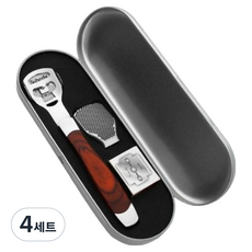 아늑공간 굳은살 제거 콘커터 + 교체용날 10p 세트 브라운, 4세트, 103g