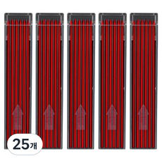 DGRM 채점 색연필 심 2mm 12p, 25개, 1색