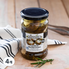 알미토 그릴드 머쉬룸 위드 크림치즈, 280g, 4개