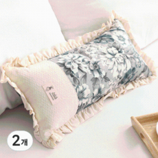 이투라이프 헤이즈 메밀 베개, 그레이, 2개