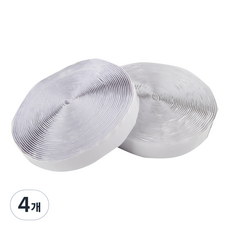 i-MATE 魔鬼氈 勾面 白色 10m + 毛面 白色 10m, 4個