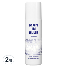네이처리퍼블릭 맨 인 블루 에멀젼, 2개, 130ml