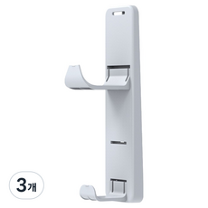 mORACC PS5 DualSense 控制器耳機雙層支架, MR-PS5AC1, 白色, 3個