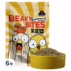 구딘 닭 비키바이트 꼬꼬업 Season2 산란전 사료, 1.5kg, 6개