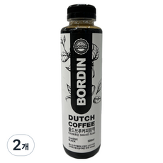 BORDIN 冷萃冰滴咖啡原液 經典黑咖啡, 2個, 1入, 500ml