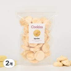 아리감성 인절미 머랭쿠키 지퍼팩형, 2개, 고소한 인절미 700ml, 70g
