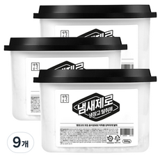 Saenghwalgongsik 沸石零臭味冰箱除臭劑 正品, 300g, 9個