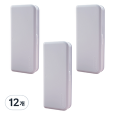 일상속반짝 하드 펜케이스, 라이트블루, 12개