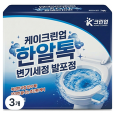케이크린업 한알톡 변기세정 발포정 BW 30p, 330g, 3개