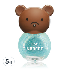 Nbbebe 兒童用指甲油, 閃亮的天空, 5個