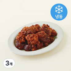 그리팅 흑초블랙 닭강정 (냉동), 200g, 3개