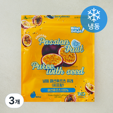 Bite?Delight! 패션후르츠퓨레 (냉동), 3개, 1kg