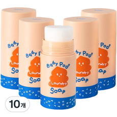 1OF30 條狀EM洗衣皂 嬰兒衣物預洗, 10個, 60g