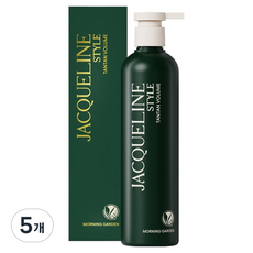 재클린스타일 탄탄 볼륨 샴푸 모닝가든향, 5개, 500ml