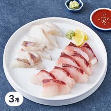 굿모닝씨푸드 숭어 우럭회 (냉장), 3개, 200g