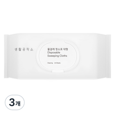 Saengong 生活工作所 濕拖布清潔巾 24抽, 3個