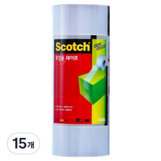 3M Scotch 包裝用膠帶 48mm x 40m 3650, 透明, 15個