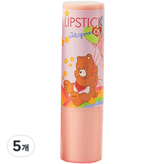 젤리스푼 케어베어 플레이 컬러 립스틱 3.6g, 03 오렌지캔디, 5개