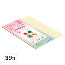 종이문화 SS 스타일리쉬 시즌 두꺼운 혼합색지 205g 03 Fall, A3, 39개