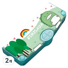 Weather Fairy 兒童變形鉛筆盒, 綠色, 2個