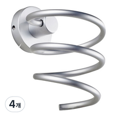 블럭마트 나사고정형 드라이기걸이, 4개