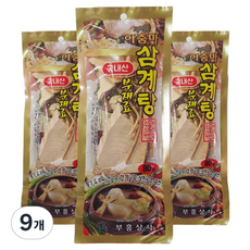 숲애 復興大嬸蔘雞湯材料包, 9個, 80g