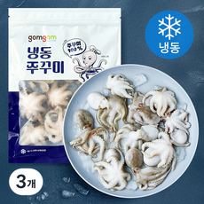 곰곰 냉동 주꾸미, 3개, 500g