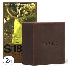 톤28 S18 샴푸바 다시마, 110g, 2개