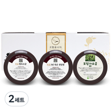 신안함초닷컴 3년 묵은 함초 가는 소금 항아리 3종 세트 E-4, 2세트