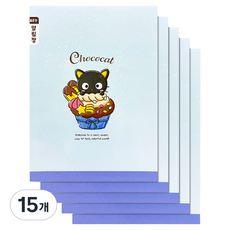 산리오 초등 좁은칸 알림장, 초코캣, 15개