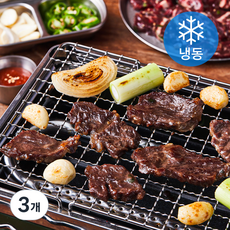 양념 토시살 구이용 (냉동), 500g, 3개