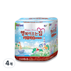 天然紙漿廚房紙巾 250張, 16捲