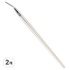 DeepTalk 美妝細節斜角眼線刷 DT0772, 2個, 銀色