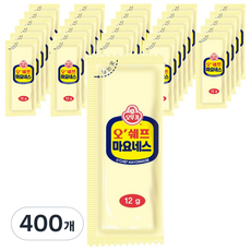 OTTOGI 不倒翁 O'chef 美乃滋, 12g, 400個