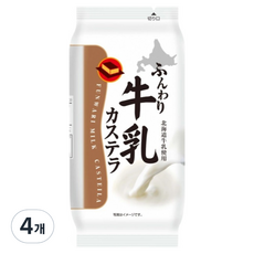 SWEET FACTORY 鬆軟牛奶長崎蛋糕, 90g, 4個