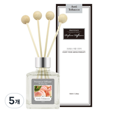 더허브샵 프로방스 퍼퓸 디퓨저, 안티타바코, 100ml, 5개