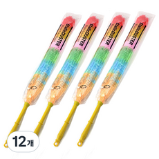 무지개 먼지 털이개 특, 옐로우, 12개