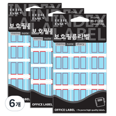 Petit 保護膜標籤 索引貼 20-F103R 13入, 6個