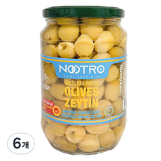 Nootro 無籽綠橄欖, 700g, 6個