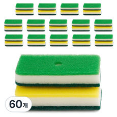 SSCSSAC 泡沫三明治菜瓜布, 60個, 1個