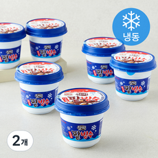 롯데웰푸드 찰떡 일품 팥빙수 (냉동), 240ml, 6개입, 2개