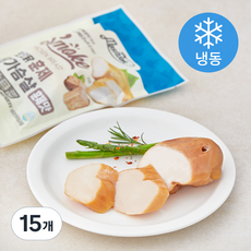 맛있닭 닭가슴살 훈제 훈제맛 (냉동), 100g, 15개, 1개입