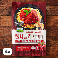 칠갑농산 풀치넬라 스파게티 2인분, 600g, 4개