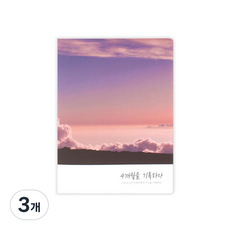 플레플레 4개월을 기록하다 스터디 플래너, 노을, 3개
